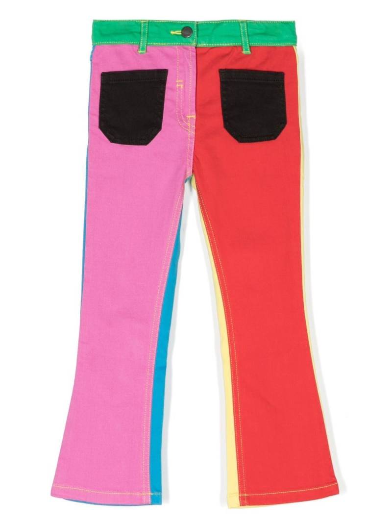 Stella McCartney Kids colour-block straight-leg trousers - Pink von Stella McCartney Kids