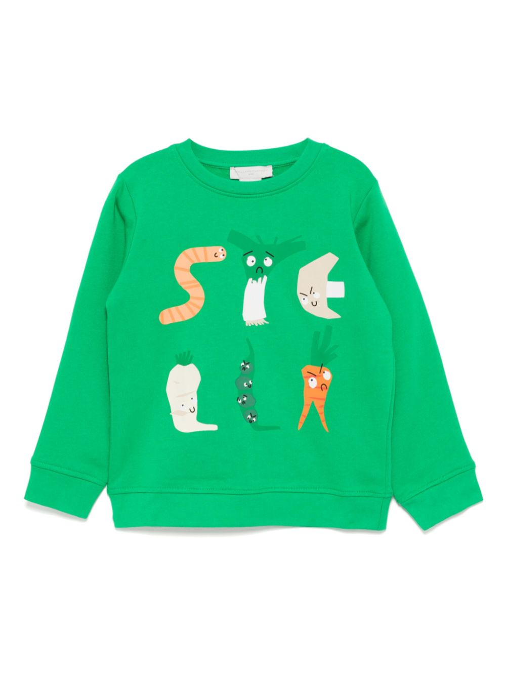 Stella McCartney Kids cotton sweatshirt - Green von Stella McCartney Kids