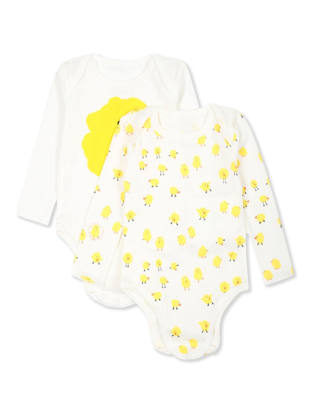 Stella McCartney Kids duck-print bodies (set of two) - White von Stella McCartney Kids