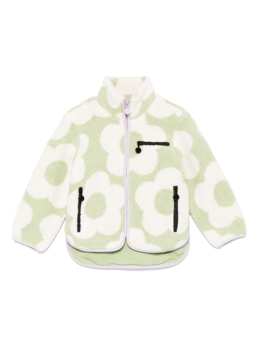 Stella McCartney Kids floral pattern jacket - Green von Stella McCartney Kids