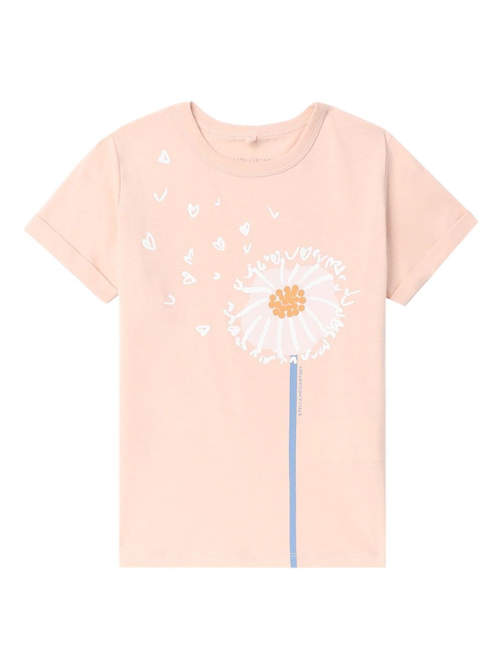 Stella McCartney Kids floral print cotton t-shirt - Pink von Stella McCartney Kids