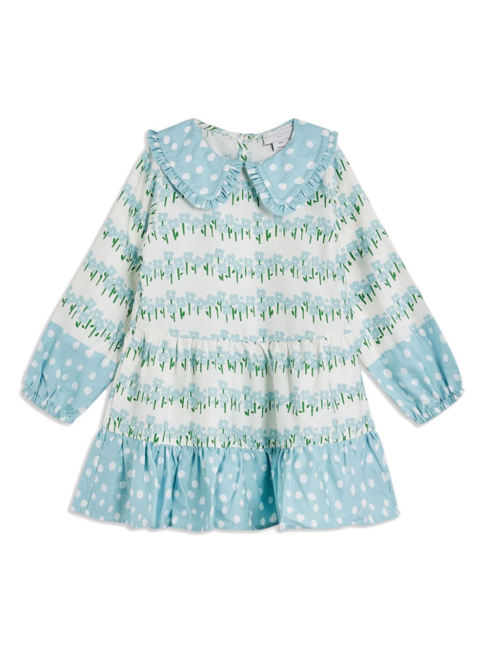 Stella McCartney Kids floral-print dress - Blue von Stella McCartney Kids