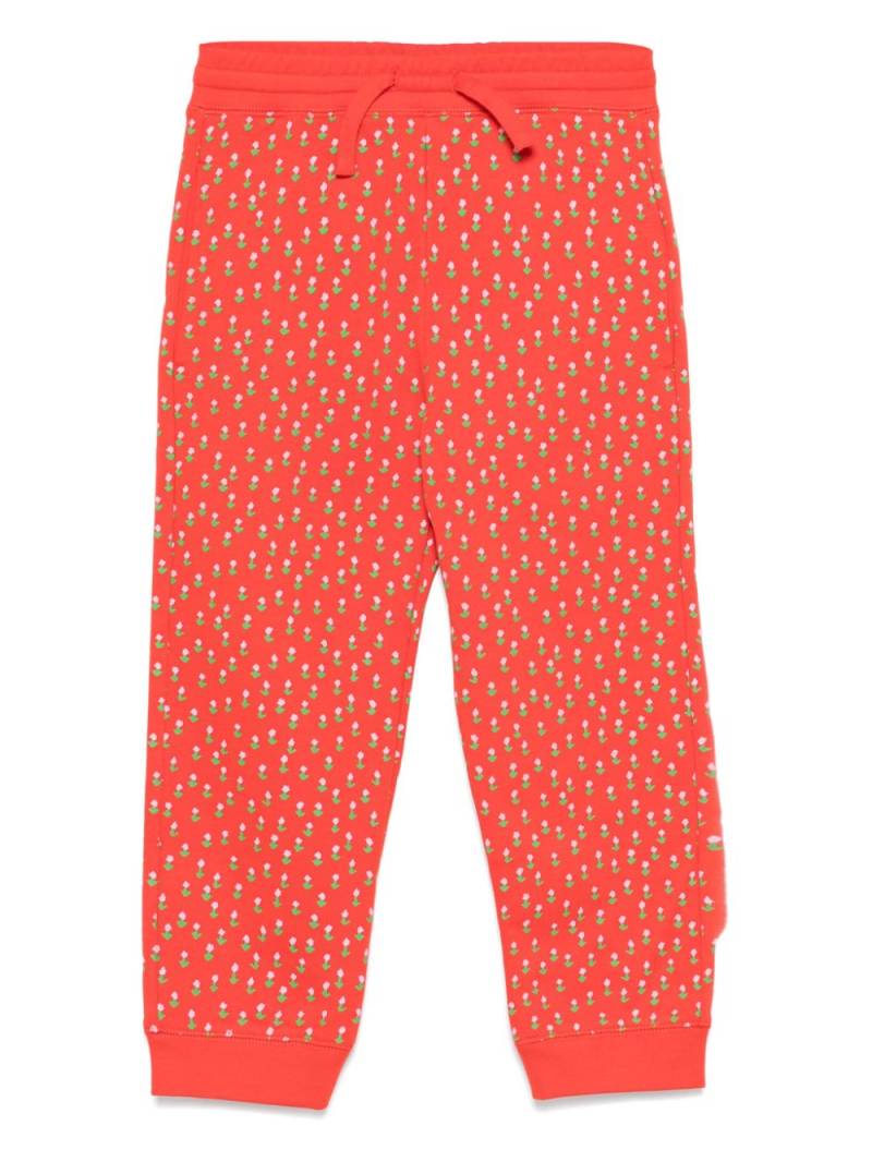 Stella McCartney Kids floral-print trousers - Red von Stella McCartney Kids