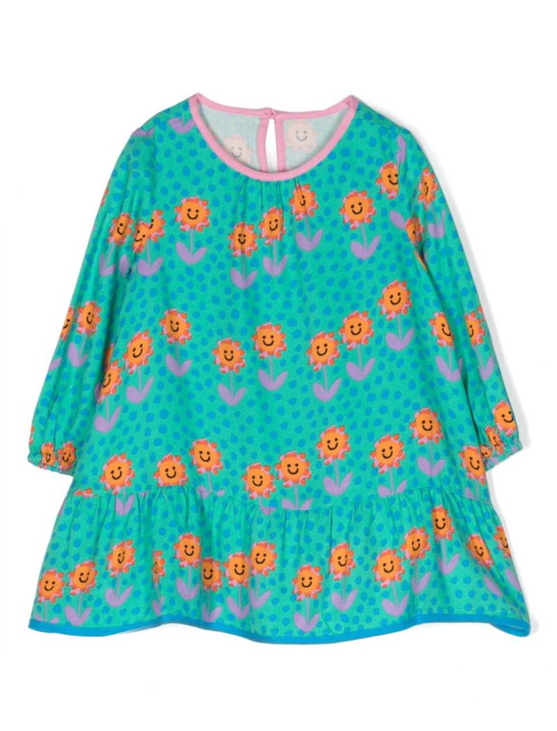 Stella McCartney Kids floral-print dress set - Green von Stella McCartney Kids