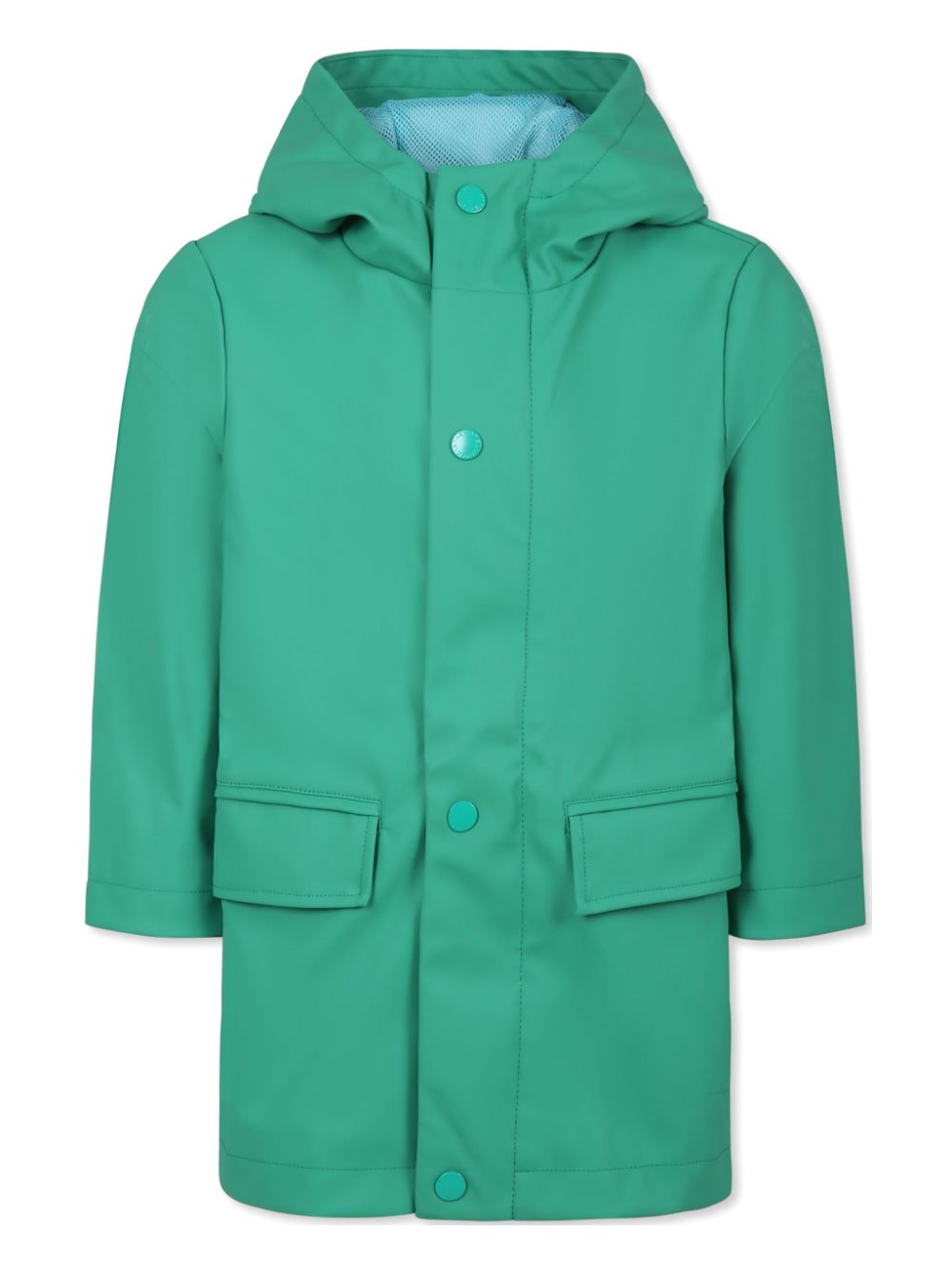 Stella McCartney Kids frog hooded coat - Green von Stella McCartney Kids