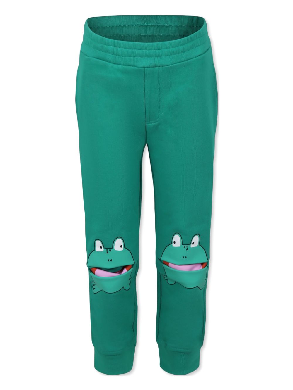 Stella McCartney Kids frog-print track pants - Green von Stella McCartney Kids