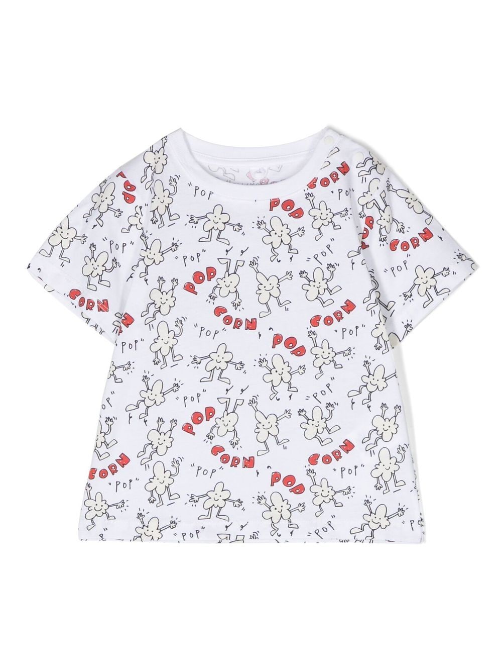 Stella McCartney Kids graphic organic-cotton T-shirt - White von Stella McCartney Kids