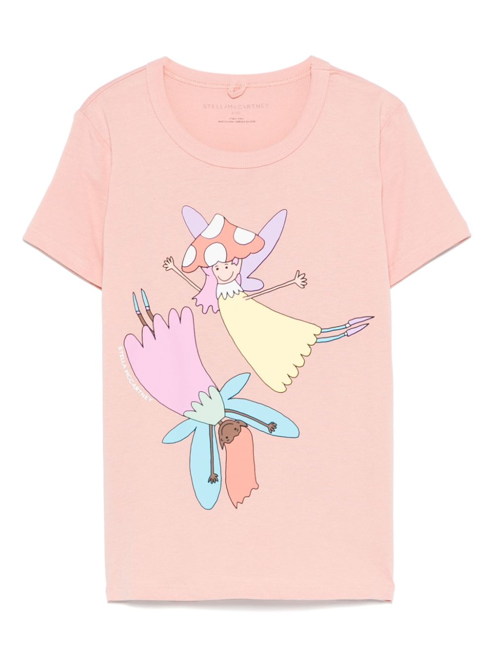 Stella McCartney Kids graphic-print T-shirt - Pink von Stella McCartney Kids