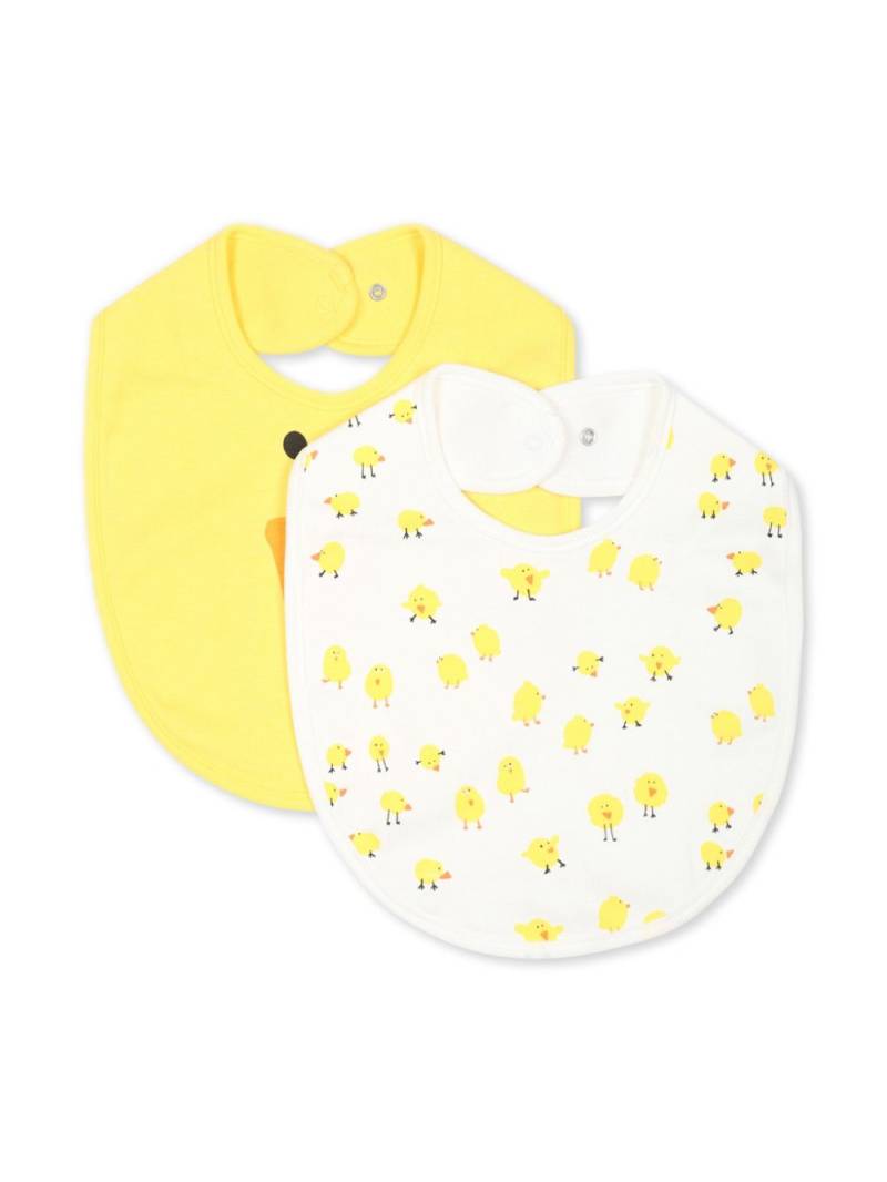 Stella McCartney Kids graphic-print bib - Yellow von Stella McCartney Kids