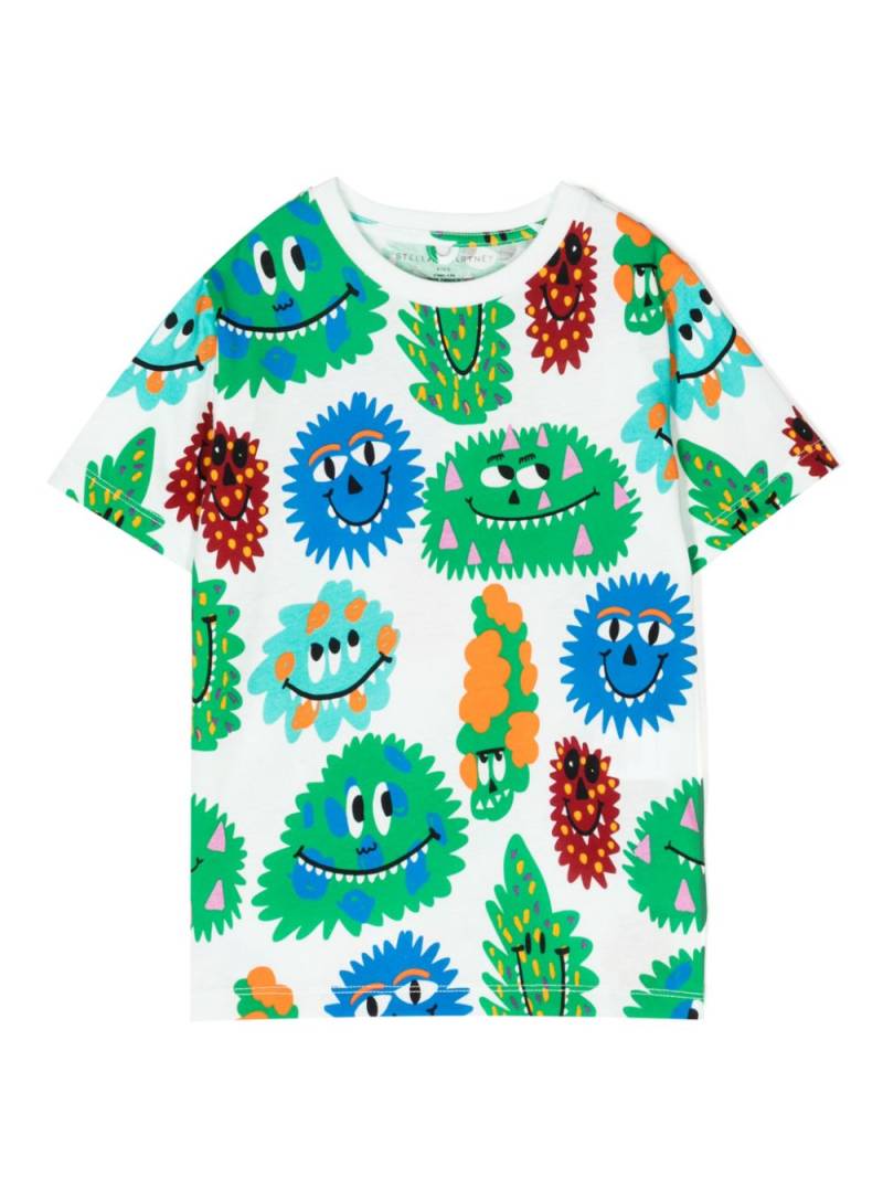 Stella McCartney Kids graphic-print cotton T-shirt - Multicolour von Stella McCartney Kids