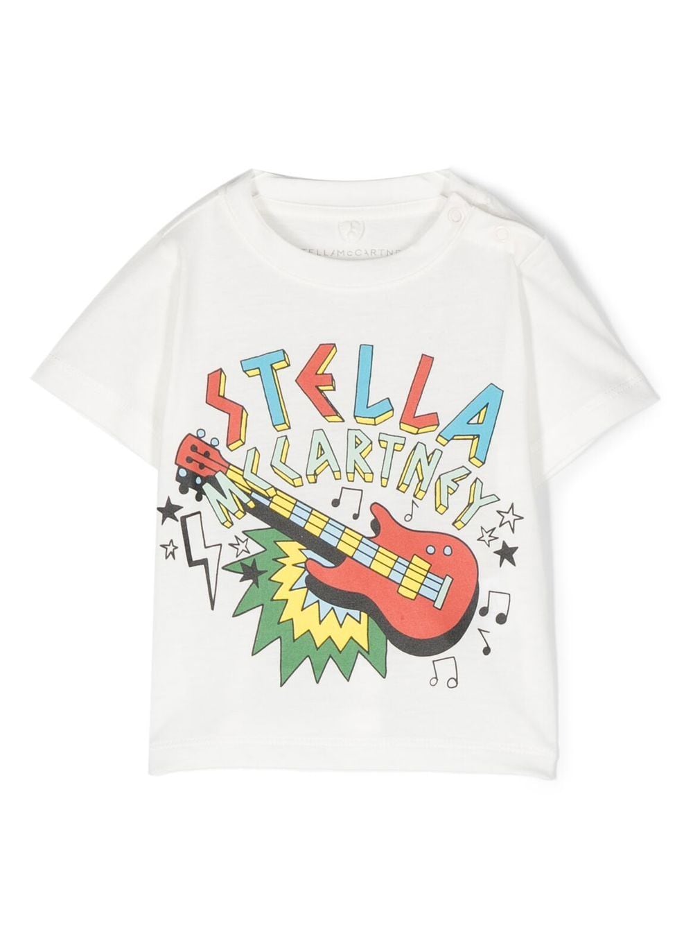 Stella McCartney Kids graphic-print short-sleeve T-shirt - White von Stella McCartney Kids