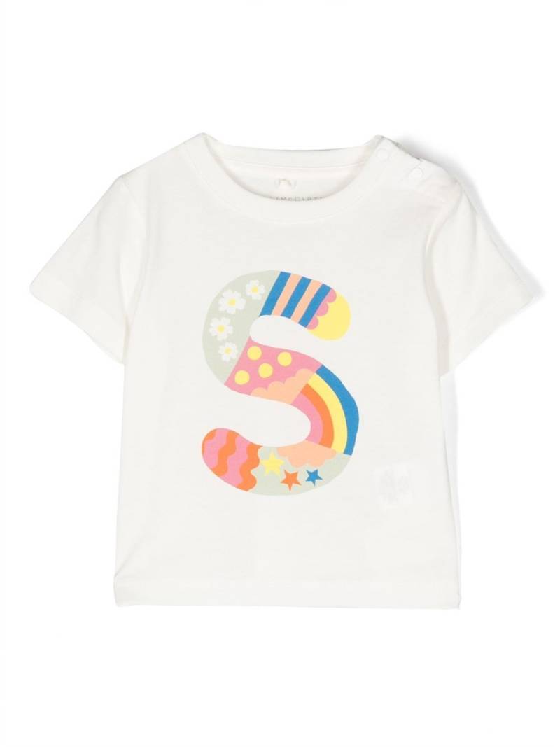 Stella McCartney Kids graphic-print cotton T-shirt - White von Stella McCartney Kids