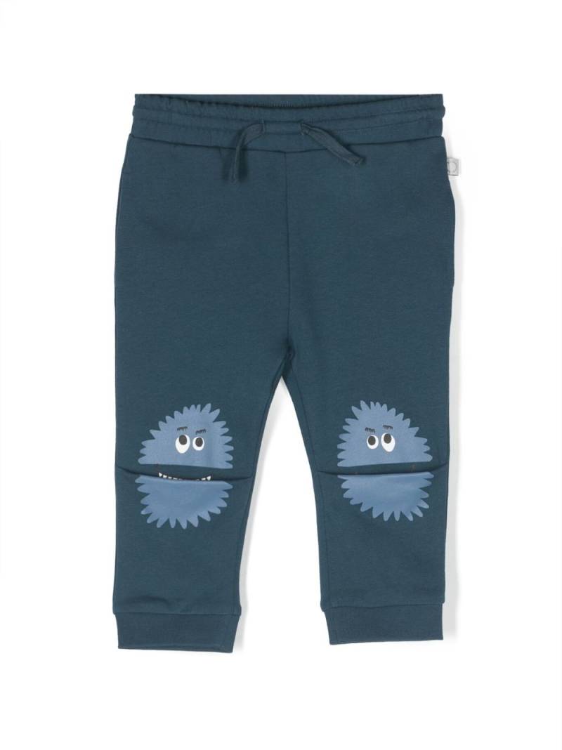 Stella McCartney Kids graphic-print drawstring track pants - Blue von Stella McCartney Kids