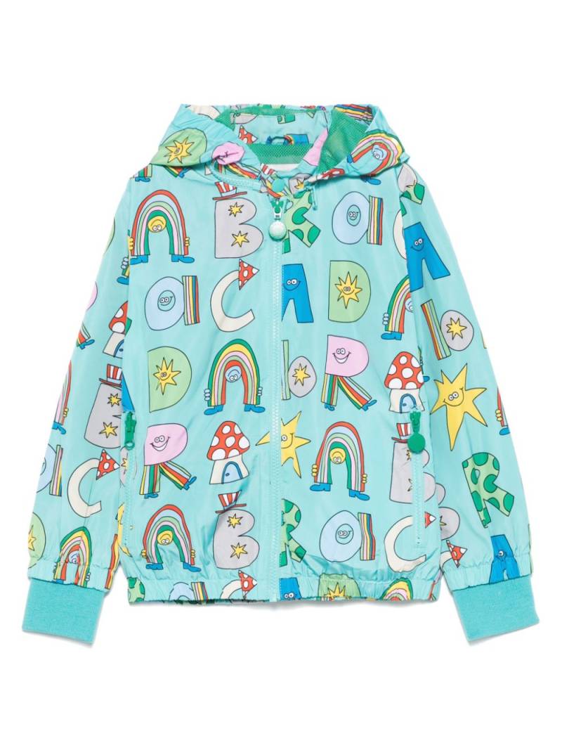 Stella McCartney Kids graphic-print jacket - Green von Stella McCartney Kids