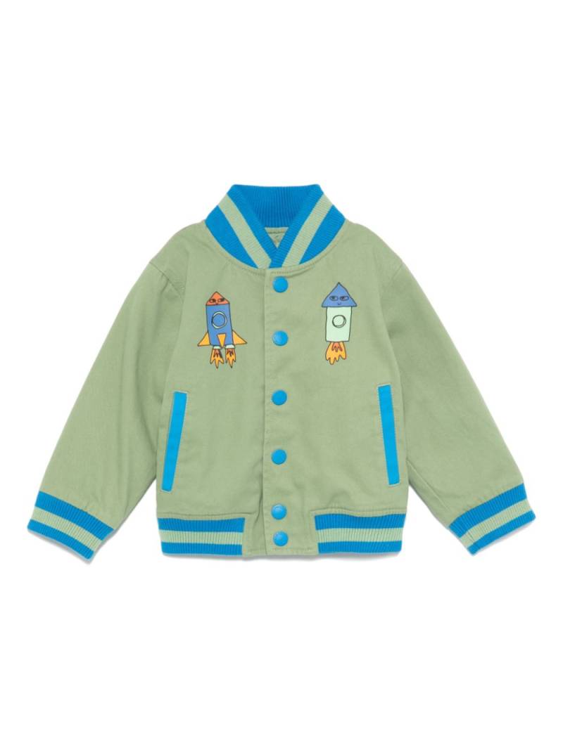 Stella McCartney Kids Cosmic bomber jacket - Green von Stella McCartney Kids