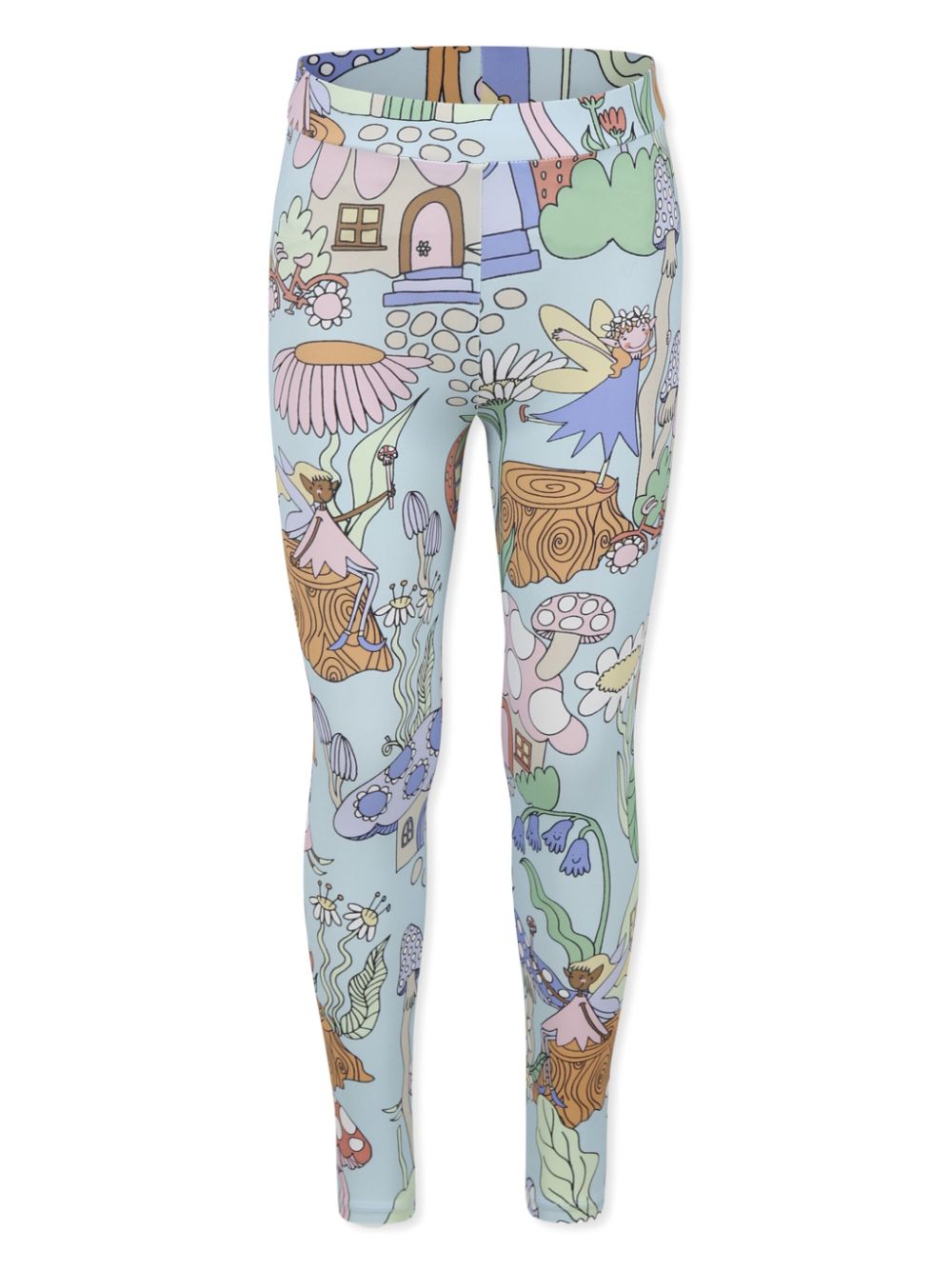 Stella McCartney Kids graphic-print leggings - Blue von Stella McCartney Kids