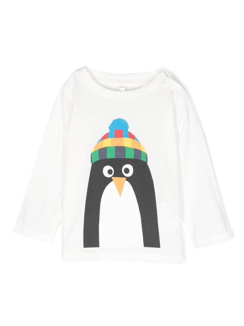 Stella McCartney Kids graphic-print long-sleeve T-shirt - White von Stella McCartney Kids