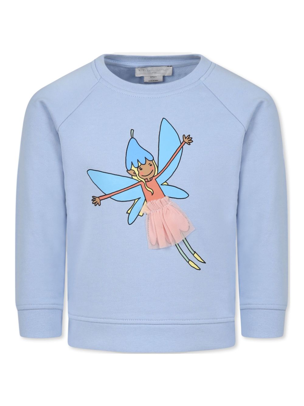 Stella McCartney Kids graphic-print sweatshirt - Blue von Stella McCartney Kids