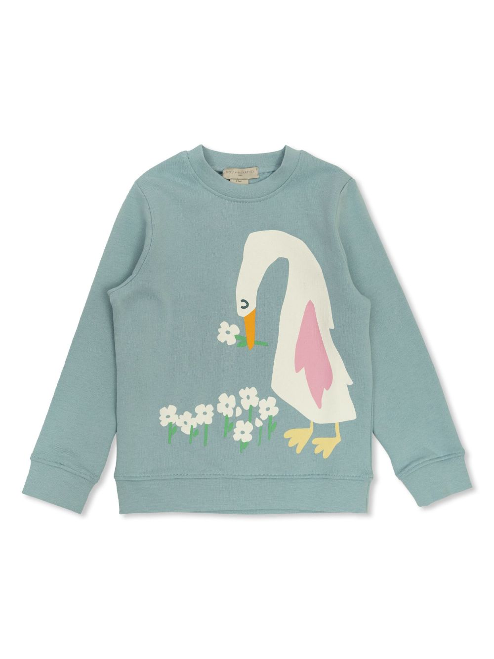 Stella McCartney Kids graphic-print sweatshirt - Blue von Stella McCartney Kids