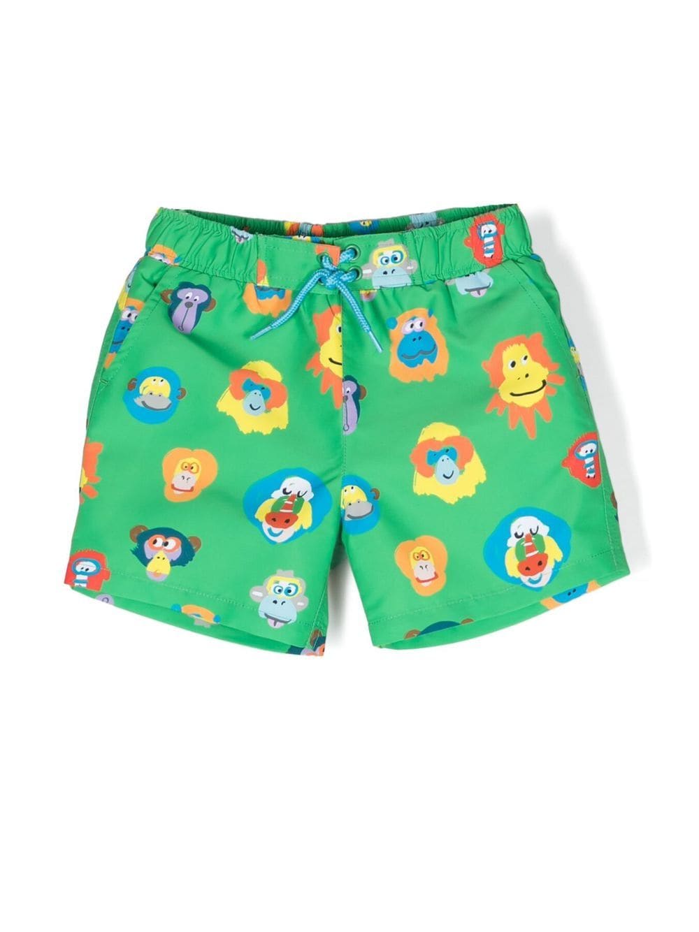 Stella McCartney Kids graphic-print swim shorts - Green von Stella McCartney Kids