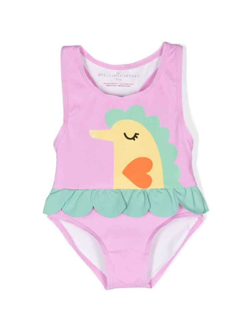 Stella McCartney Kids graphic-print swimsuit - Pink von Stella McCartney Kids