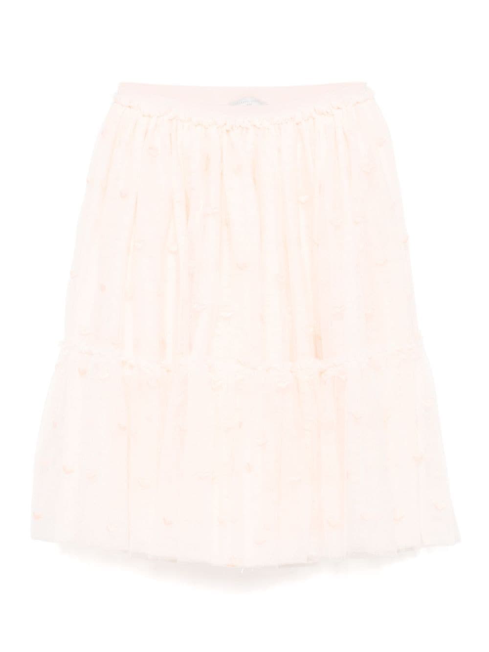 Stella McCartney Kids heart-embroidered tutu - Pink von Stella McCartney Kids