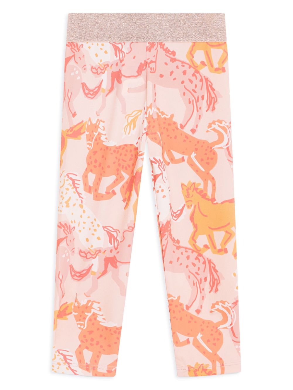 Stella McCartney Kids horse-print leggings - Pink von Stella McCartney Kids