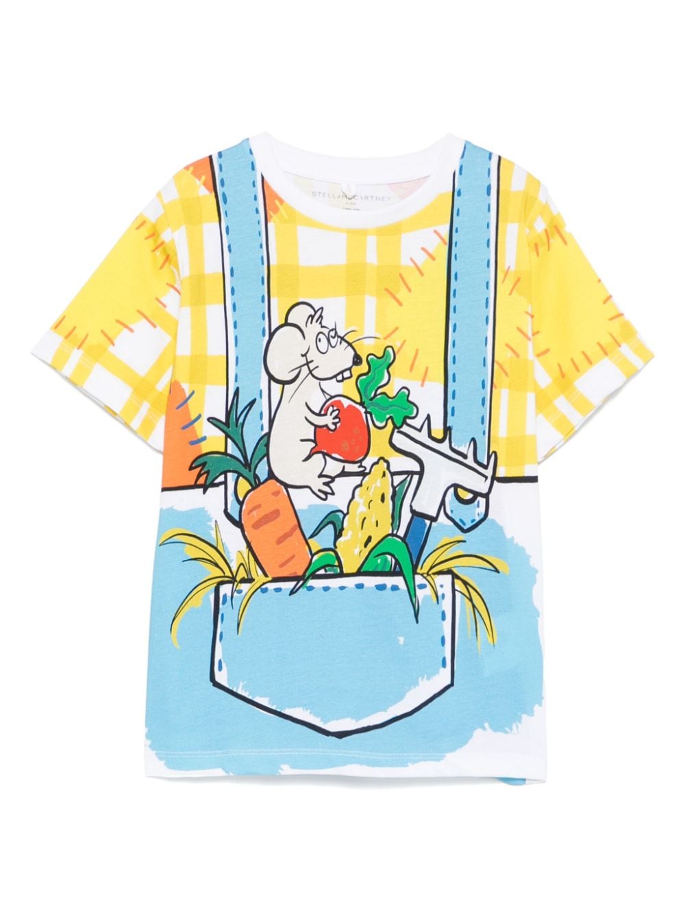 Stella McCartney Kids illustration-print T-shirt - Blue von Stella McCartney Kids