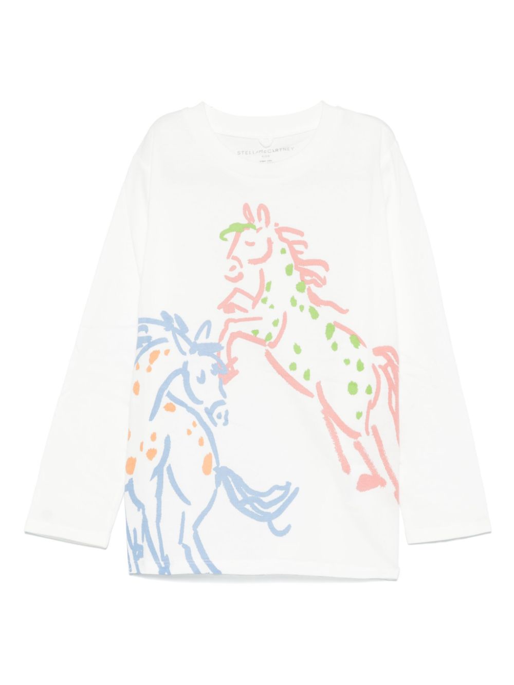 Stella McCartney Kids illustration-print T-shirt - White von Stella McCartney Kids