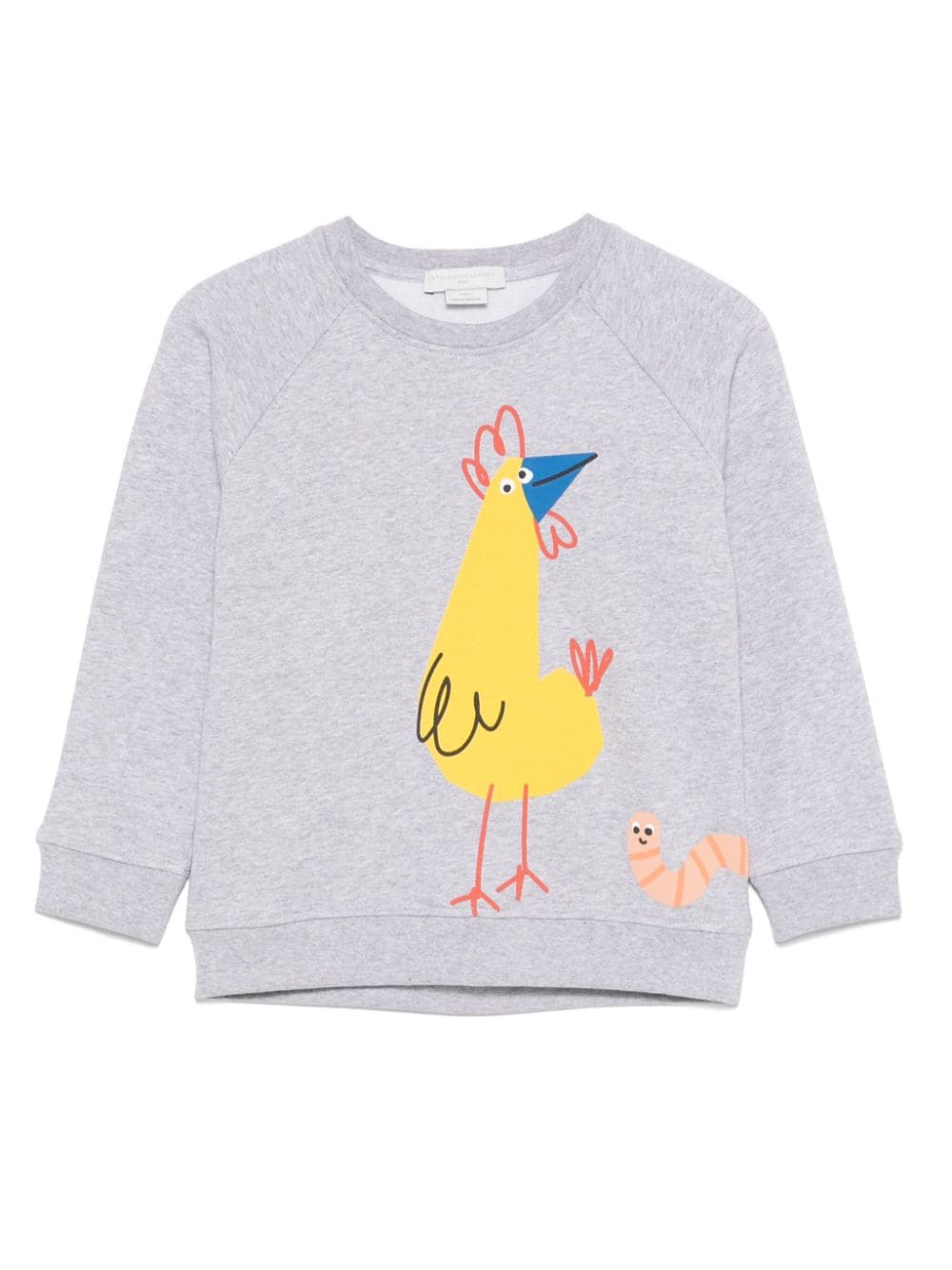 Stella McCartney Kids illustration-print sweatshirt - Grey von Stella McCartney Kids