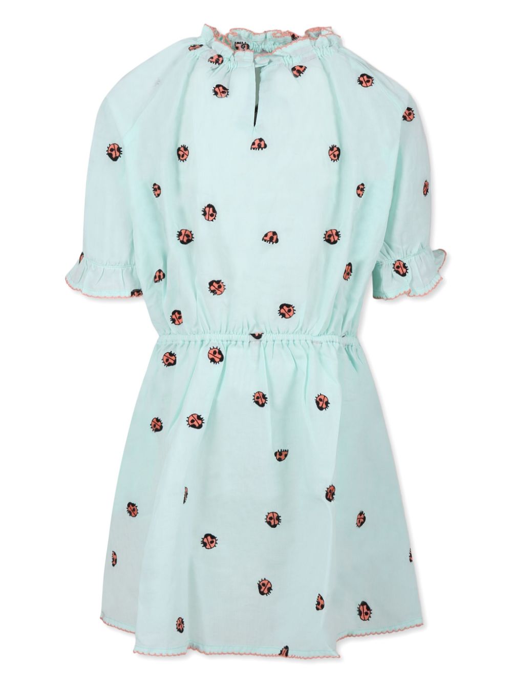 Stella McCartney Kids ladybug embroidery dress - Green von Stella McCartney Kids