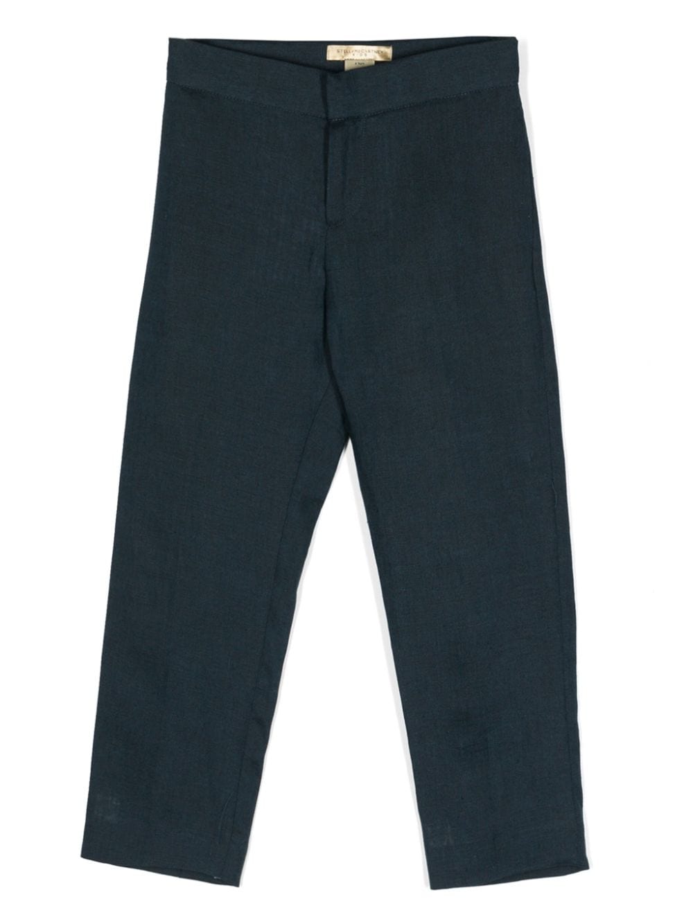 Stella McCartney Kids linen smart trousers - Blue von Stella McCartney Kids