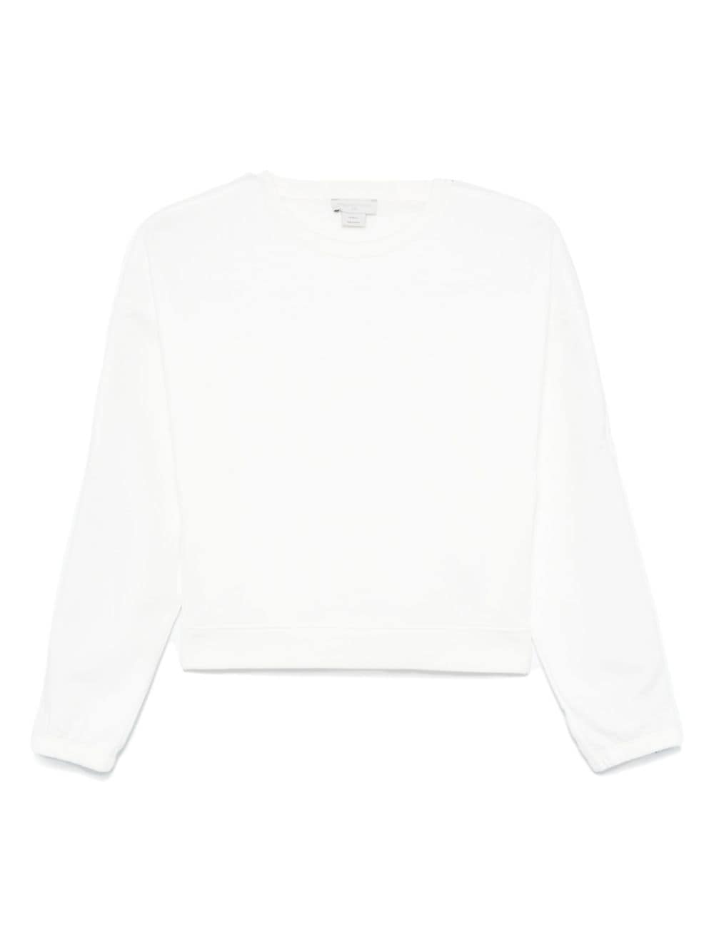 Stella McCartney Kids logo-embellished sweatshirt - White von Stella McCartney Kids