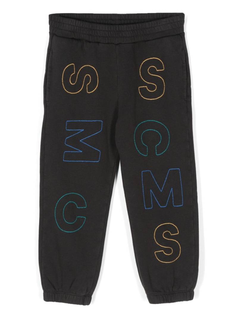 Stella McCartney Kids logo-embroidered track pants - Black von Stella McCartney Kids