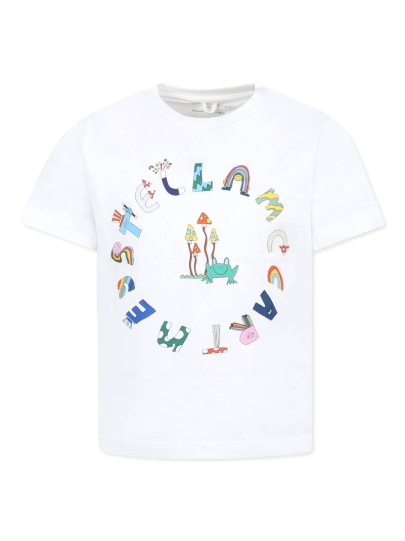 Stella McCartney Kids logo-print T-shirt - White von Stella McCartney Kids