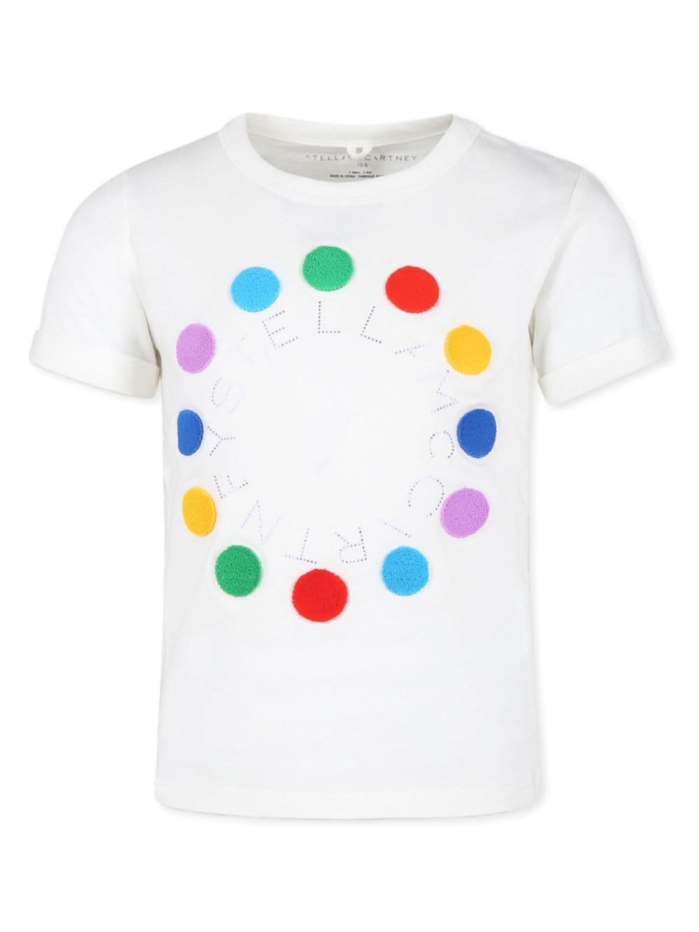 Stella McCartney Kids logo-print cotton T-shirt - White von Stella McCartney Kids