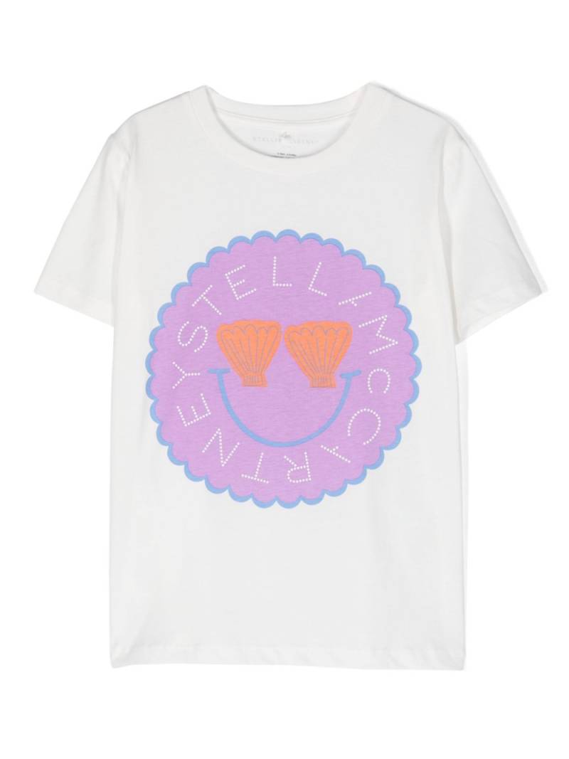 Stella McCartney Kids logo-print cotton T-shirt - White von Stella McCartney Kids