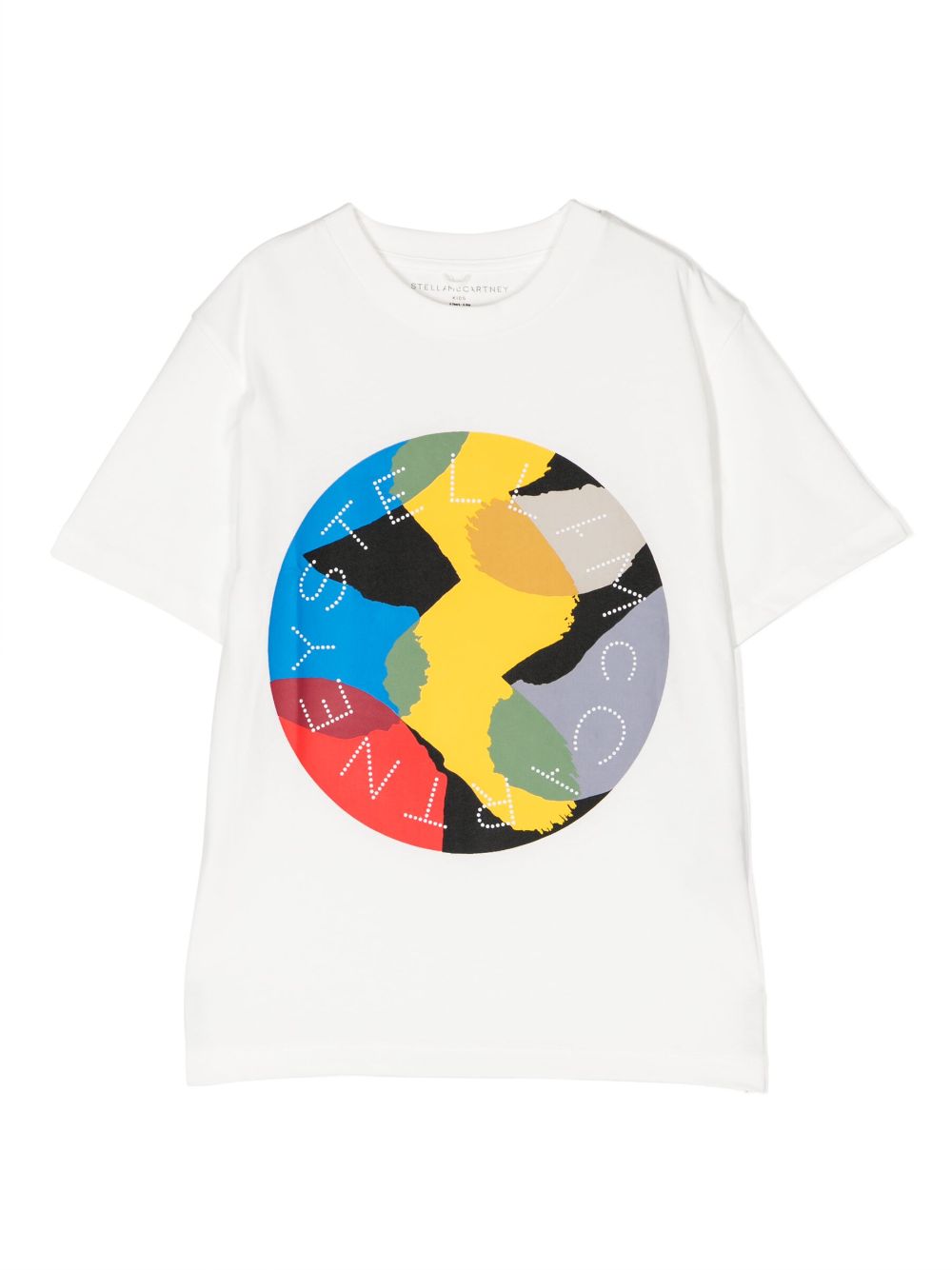 Stella McCartney Kids logo-print cotton T-shirt - White von Stella McCartney Kids