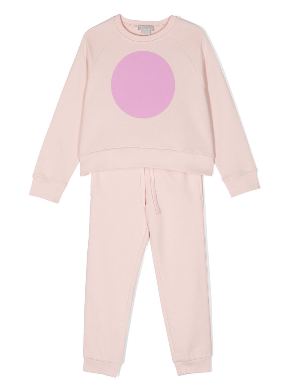 Stella McCartney Kids logo-print cotton tracksuit - Pink von Stella McCartney Kids