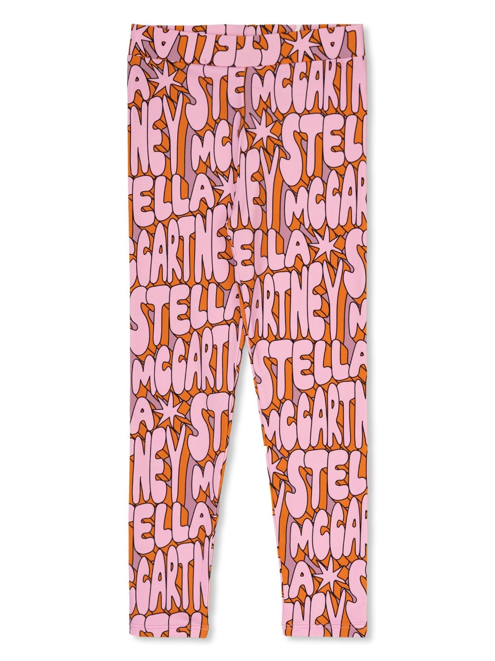 Stella McCartney Kids logo-print leggings - Pink von Stella McCartney Kids