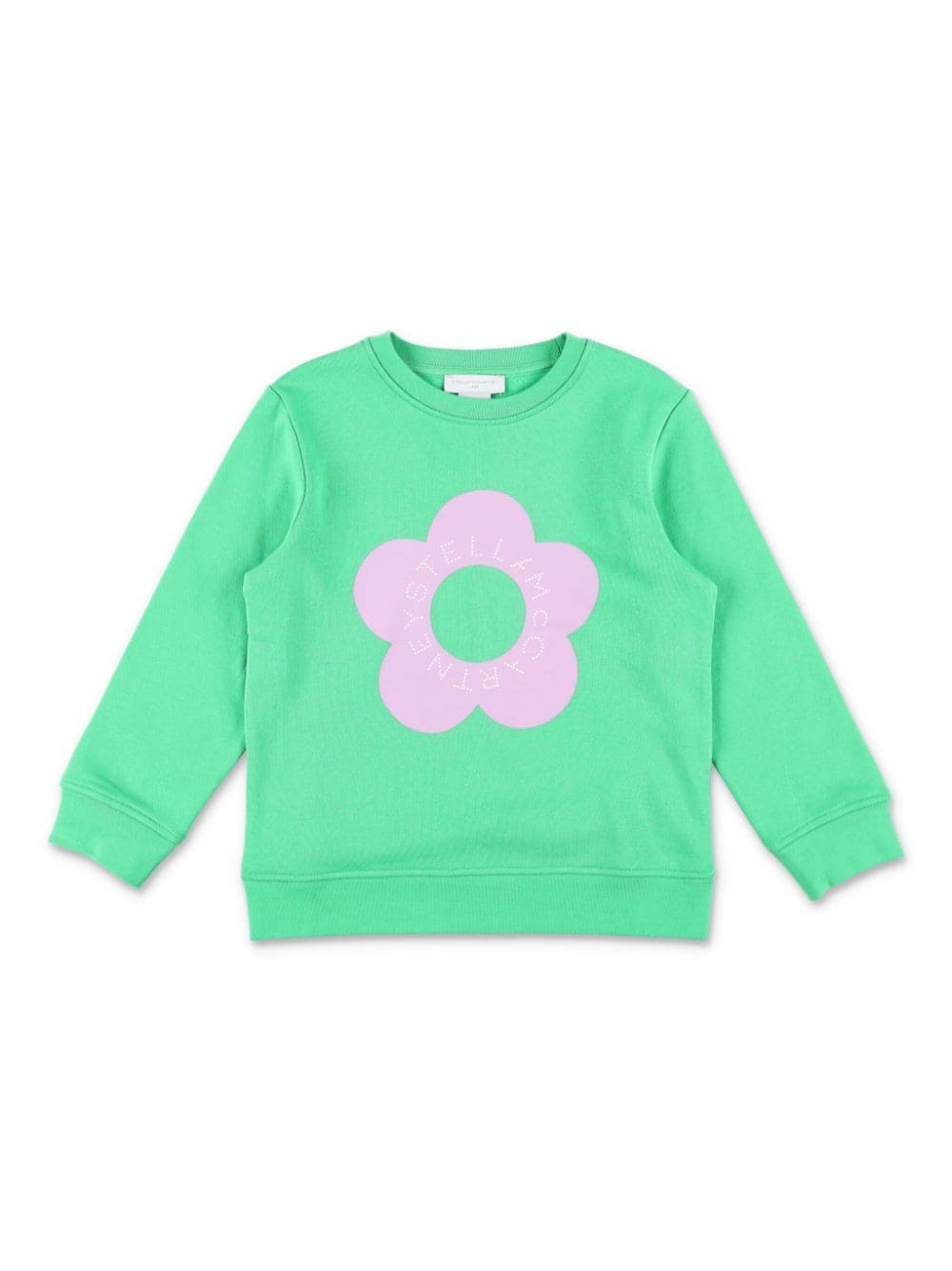 Stella McCartney Kids logo-print sweatshirt - Green von Stella McCartney Kids