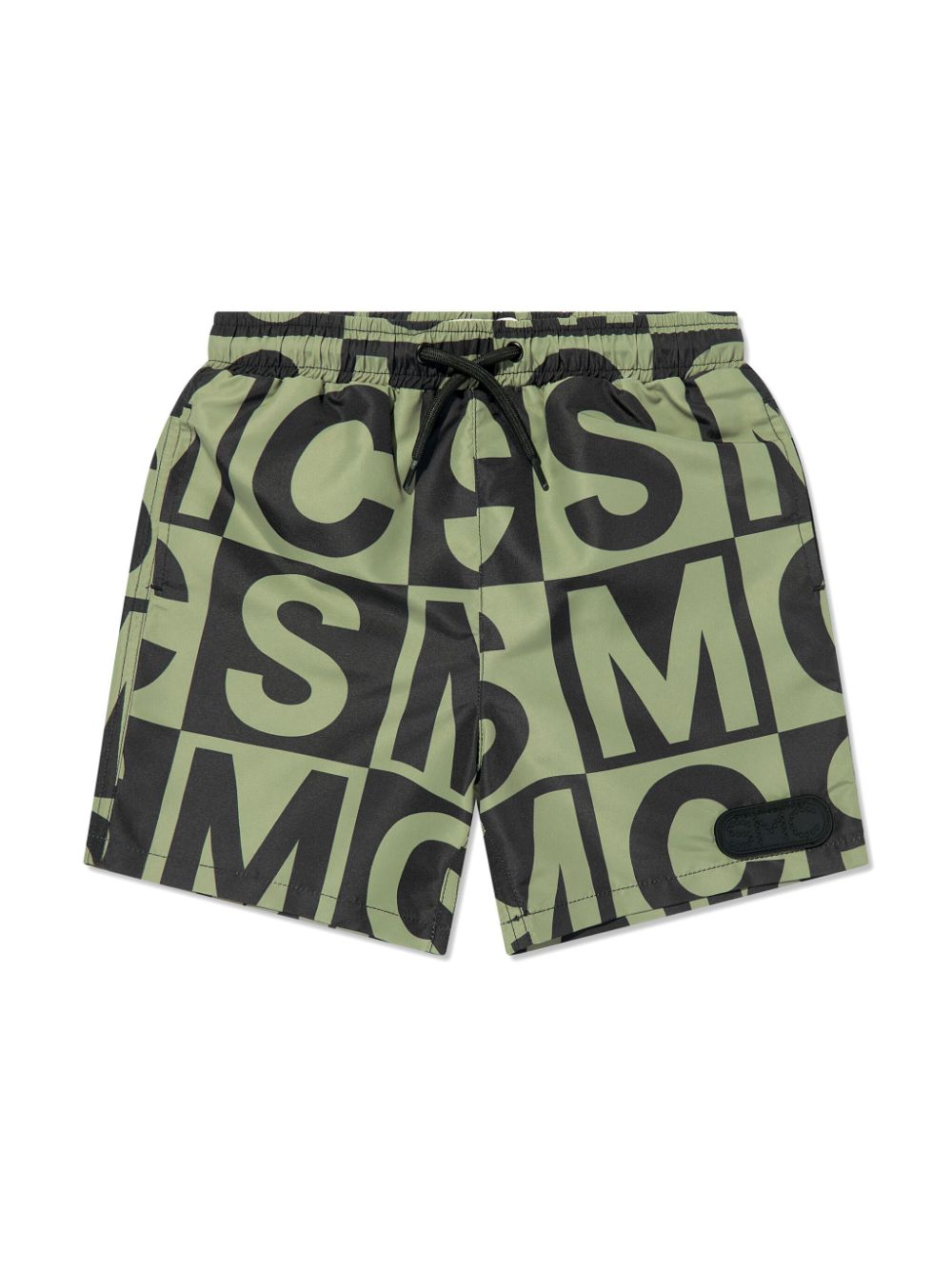 Stella McCartney Kids logo-print swim shorts - Green von Stella McCartney Kids