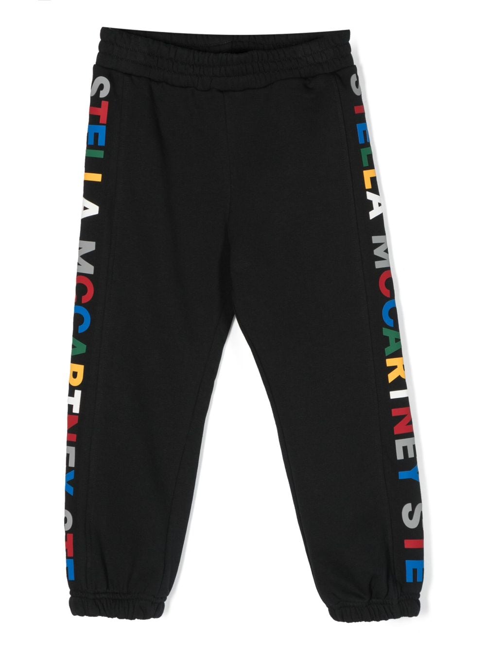 Stella McCartney Kids logo-print track pants - Black von Stella McCartney Kids