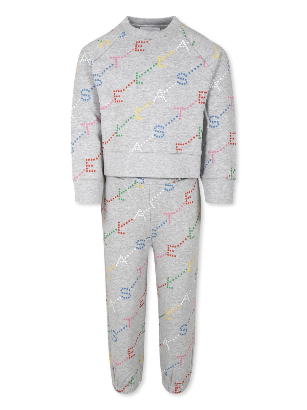 Stella McCartney Kids logo-print tracksuit - Grey von Stella McCartney Kids