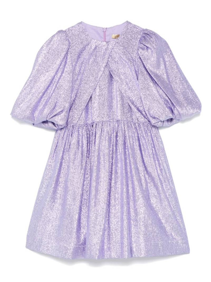 Stella McCartney Kids lurex party dress - Purple von Stella McCartney Kids