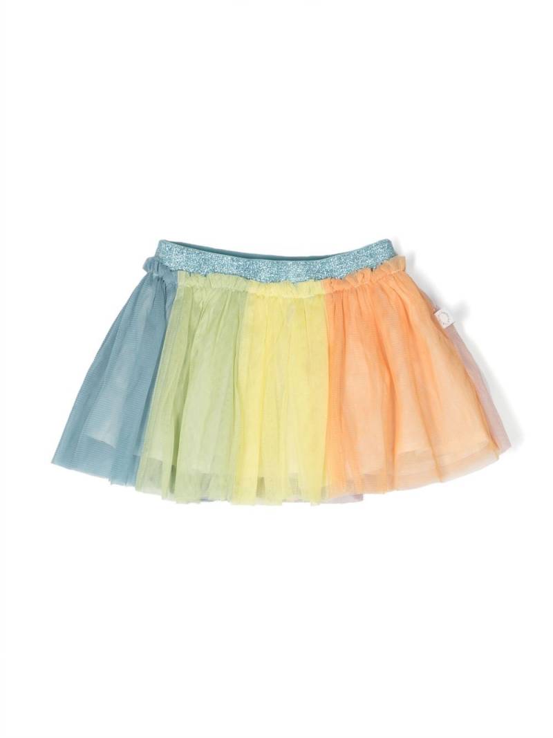 Stella McCartney Kids metallic waistband tutu - Blue von Stella McCartney Kids