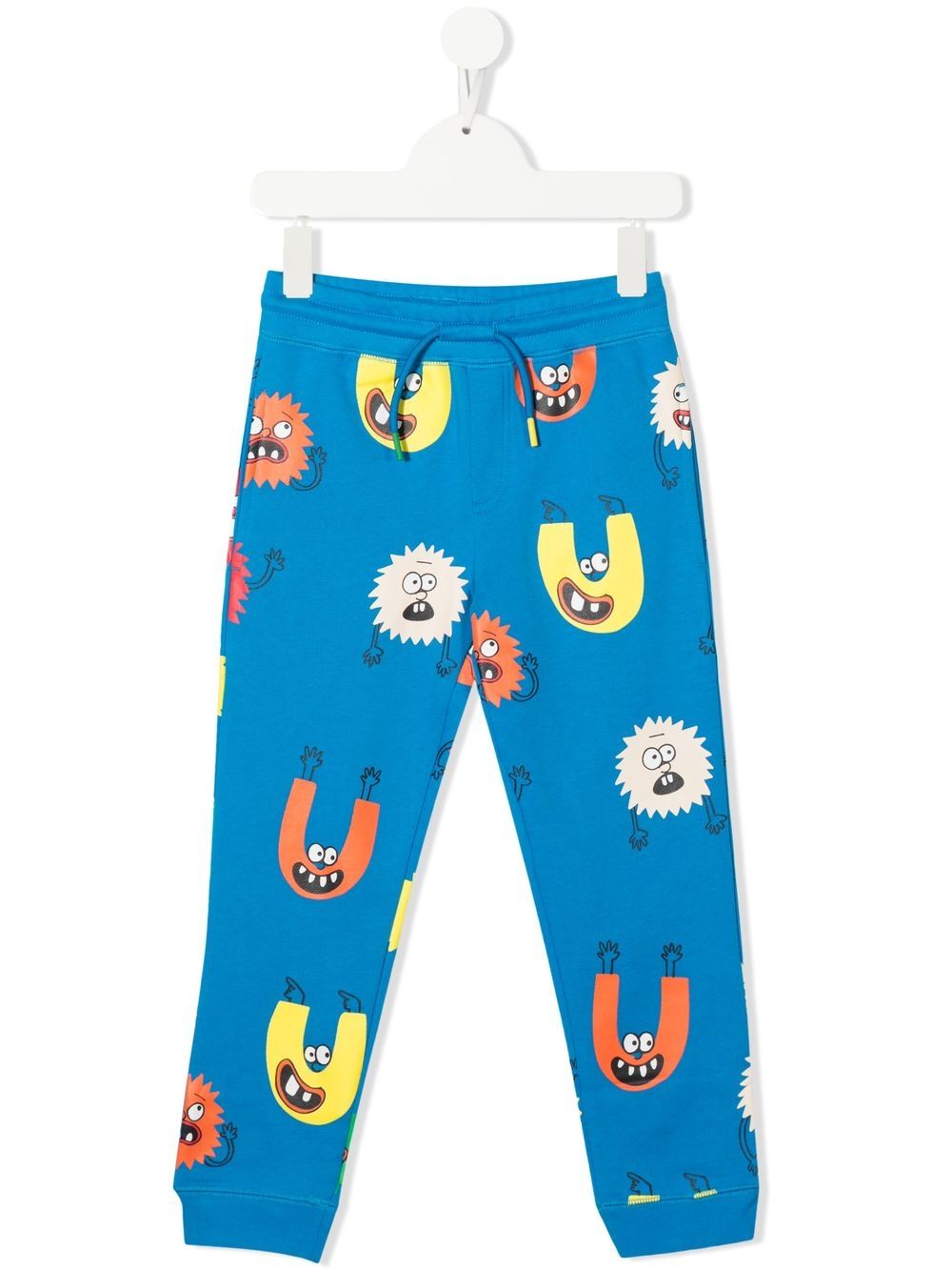 Stella McCartney Kids monster-print track pants - Blue von Stella McCartney Kids