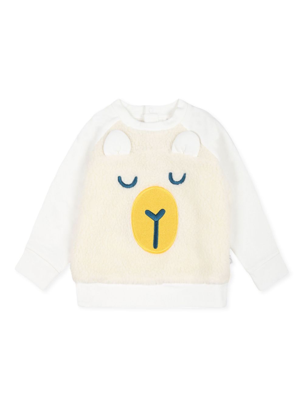 Stella McCartney Kids organic cotton sweatshirt - Neutrals von Stella McCartney Kids