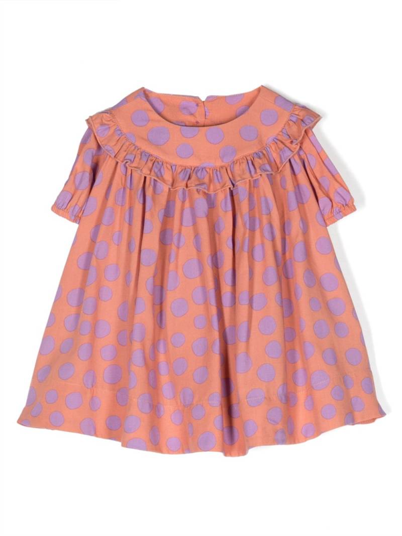 Stella McCartney Kids polka-dot flared dress - Pink von Stella McCartney Kids