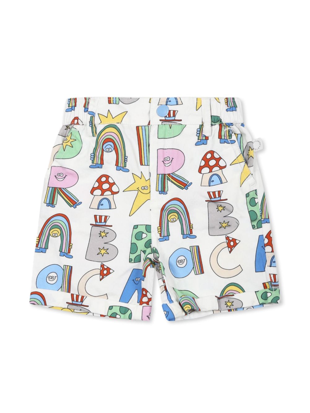 Stella McCartney Kids printed shorts - White von Stella McCartney Kids